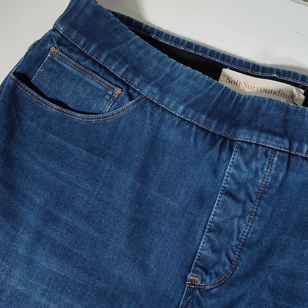 Soft Surroundings Ultimate Denim Pull On Skinny‎ Jeans XL